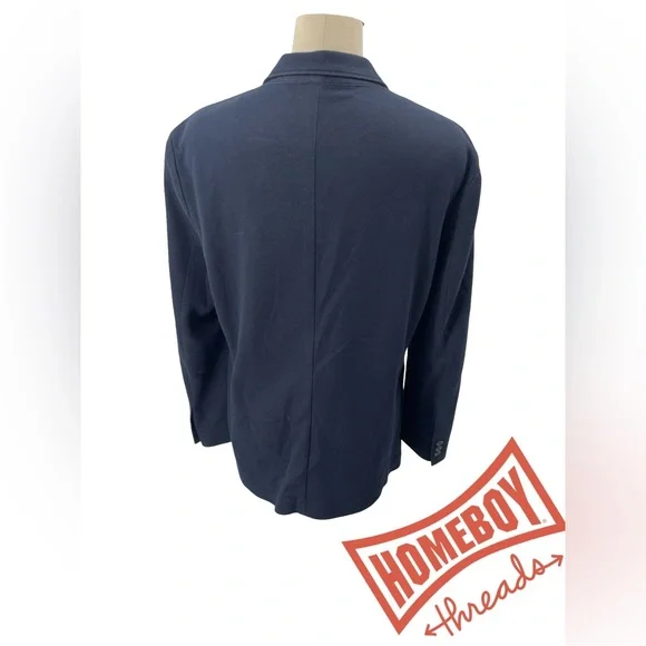 Thomas Dean Dark Blue Sport Coat